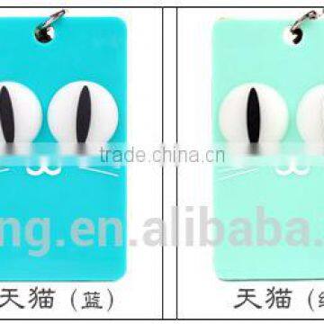 BPA Free Lovely Cartoon Silicon Card / ID Holder Luggage Tag Bank / Bus / Credit Card Cover photo-5
