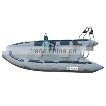 RILAXY 4.3m 14ft Rigid Hull Inflatable Sailing Boat China photo-4