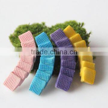 Cute Small Accessories Resin Bend Straight Stair Steps Micro Landscape Ornaments photo-2