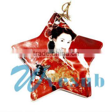 New fashion Christmas Sublimation ceramic tile stair nosing for Printing Photos