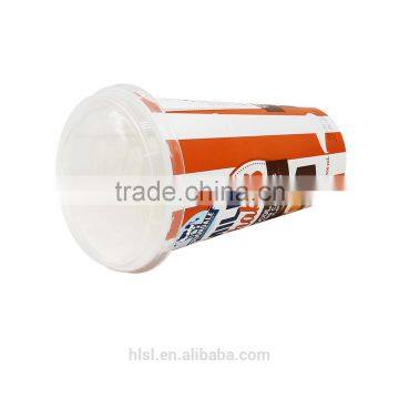 IML Plastic Coffee Cup With Lid,Customized Coffee Cup PP Material,Hot Selling Coffee Cups in Australia. photo-3