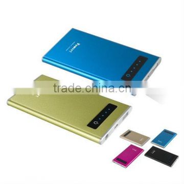 Super Slim mobile phone power charger universal Power Bank 4000mAh