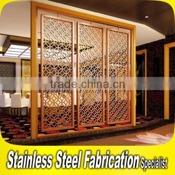 Customed Stainless Steel Decorative Operable Partition Wall