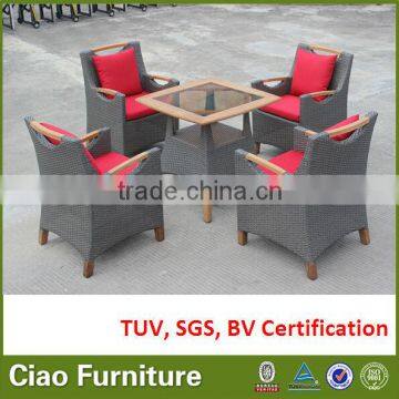 German New Modern Cheap Indoor Rattan Dining Furniture