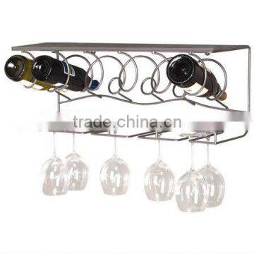 Wine Bar 8 Bottle Wall Rack