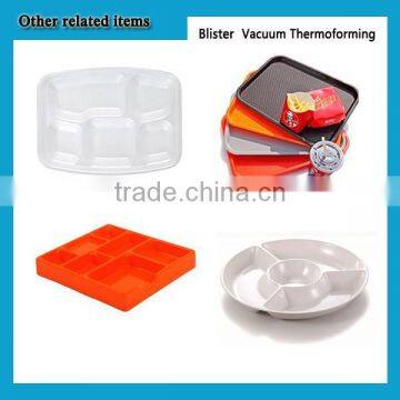 OEM Blister Recyclable Divided Plate Without Lid photo-5