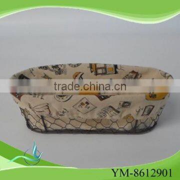 Gold supplier china fashion design wire basket