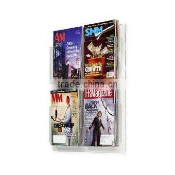 Wholesale Custom Clear Acrylic Magazine Display/Document Holder