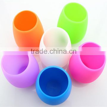 Fashionable hotsell flexible silicone wine cups