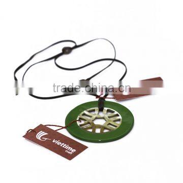 Fashionable Horn Pendant Necklaces Jewelry Made From Natural Horn in Vietnam photo-3