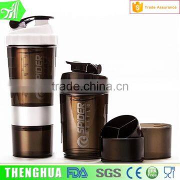Custom Logo Plastic Protein Shaker Water Bottle photo-4