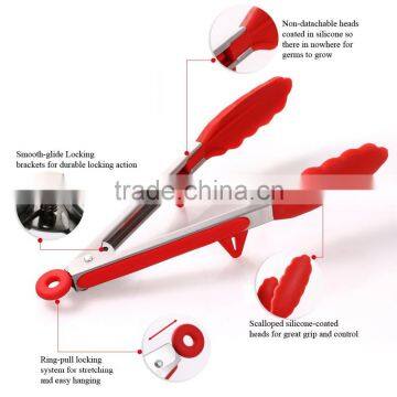 13inches Kitchen Cooking Tong for Food Clip photo-5