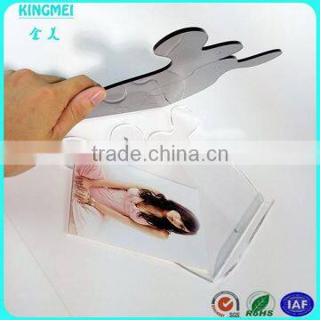 KM-VP13 Clear Acrylic Magnet Photo Frames,5 7 Photo Frame Rabbit Photo Frame photo-4