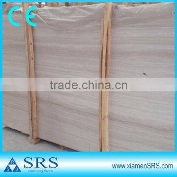 White teak wood cream marble