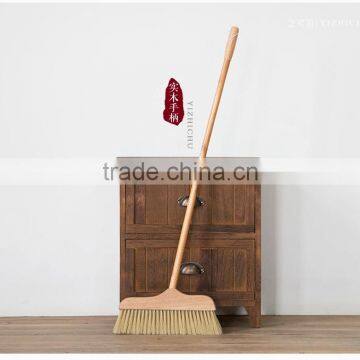Wood Handle Plastic Soft Floor Broom photo-3