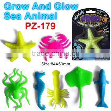 Magic Grow and Glow Sea Animal Toys