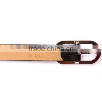 Wholesale Fashion Chain Decorated Sex Women Lady Thin PU Waist Belt