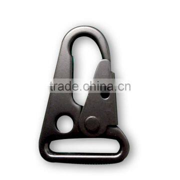 1" HK Hook, Steel Hook, HK Snap Hooks Gun Sling hook, Snap Hook in Dull Black