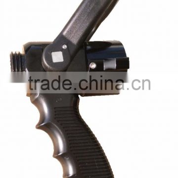 Fire fighting branch pipe fire grip nozzle