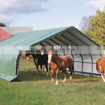 Equine Canopy shelter , livestock shelter .Cattle Hutch , goat shelter,horse run-in