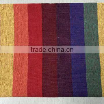 Rainbow Polyester Cotton Hammock Chair With 2 Cushion photo-4