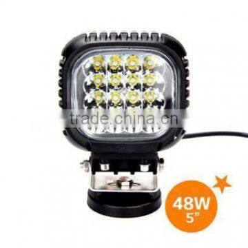 4x4/4wd/offroad 5" 48watt flood/spot beam led work light/led worklight/led light lamp