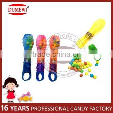 Colorful Plastic Microphone Ring Toy Candy With Light photo-3