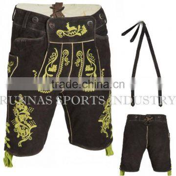 men lederhosen,Oktoberfest trachten lederhosen,Kurze lederhose,german hose,leather pants,shorts