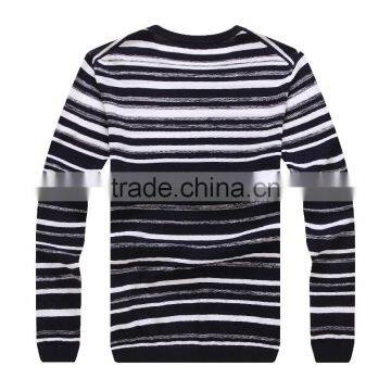 Raidy Boer Men's O Neck Fashion Stripe Cotton Knitwear/sweater photo-5
