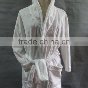 100%cotton bathrobe,sleepwear