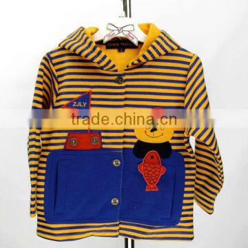 cute animal interlock 100% polyester bulk wholesale korean style children clothing