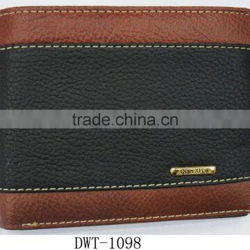 Fashion Men Cowhide Skin Real Leather Burse for Money photo-3