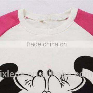 Cute Cartoon Mickey Loose Casual Sweatshirt Hoodies Suit photo-4