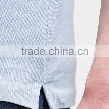 Mgoo New Design Custom Logo Embroidery Polo Shirts Fitting Shape Split Hem Poloshirt Clothing China Manufacturers photo-6