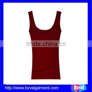 OEM Wholesale Women Breathable Apparel Dry Fit Sleeveless Polyester Shirt photo-4