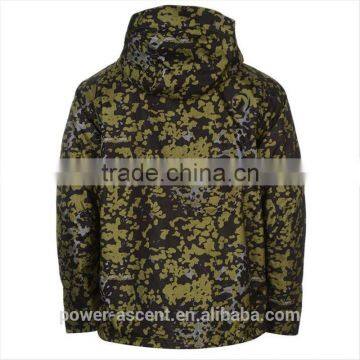 2016 Unisex New Development Cool All Over Camo Print Winter Ski Jacket photo-2