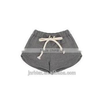 Top Quality Custom Design 100 Cotton Plain Girls Beach Shorts photo-3