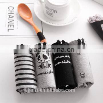 Big Size Cotton Underwear Women Seamless Cute Panda Panties Briefs Plus Size photo-2