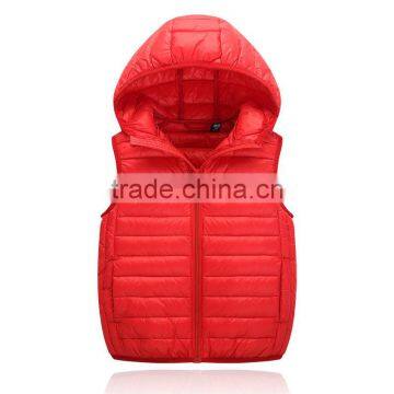 Factory Hot Sale Custom Made Cheap Plain Children Fall Garment Kids Winter Waistcoat photo-6