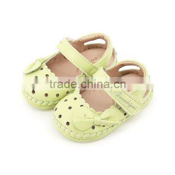S60586B 2017 New Design Baby Bow-knot Hollowed-out Princess Shoes photo-3