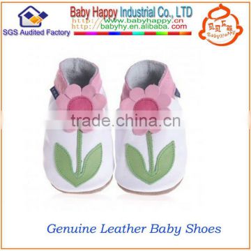 Spanish baby shoes girls baby shoes with flower