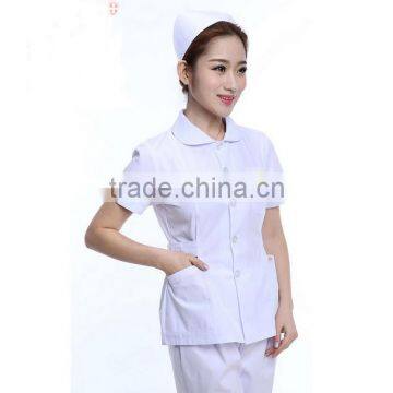 Custom Good Quality Summer Fashion Soft Slim-fitting Nurse Uniforms Wholesale for Ladies photo-3