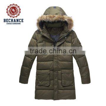 Brand Name Clothing Down Jacket With Fur