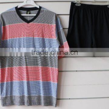 mens knitted pajamas set