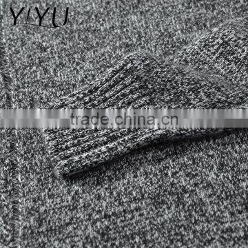 American Winter Autumn Women Turtleneck Color Block Cashmere Pullover Sweater photo-5