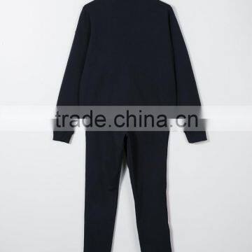 2017 Wholesale Fashion Custom Sports Suit Kids Baby Boy Contrast Pocket Tracksuit Children's Clothing Set