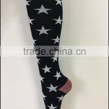 Bright Star Jacqaurd Sexy Girl Japanese Knee High Tube Christmas Stocking for Lady photo-4