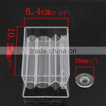 Bead Roller For Jewelry Making Perfect Polymer Clay Beads Rectangle Transparent 10.2x6.4x1.9cm,2 Sets,Fashion