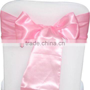Factory Supply 18 cm High Quality Wedding Holiday Chair Bow Satin Chair Bow photo-6
