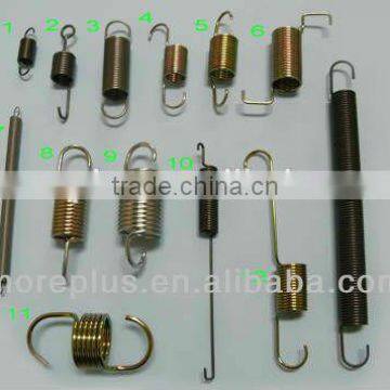 Made in taiwan different kinds of torsion flat coil springs high tension spring small tension springs